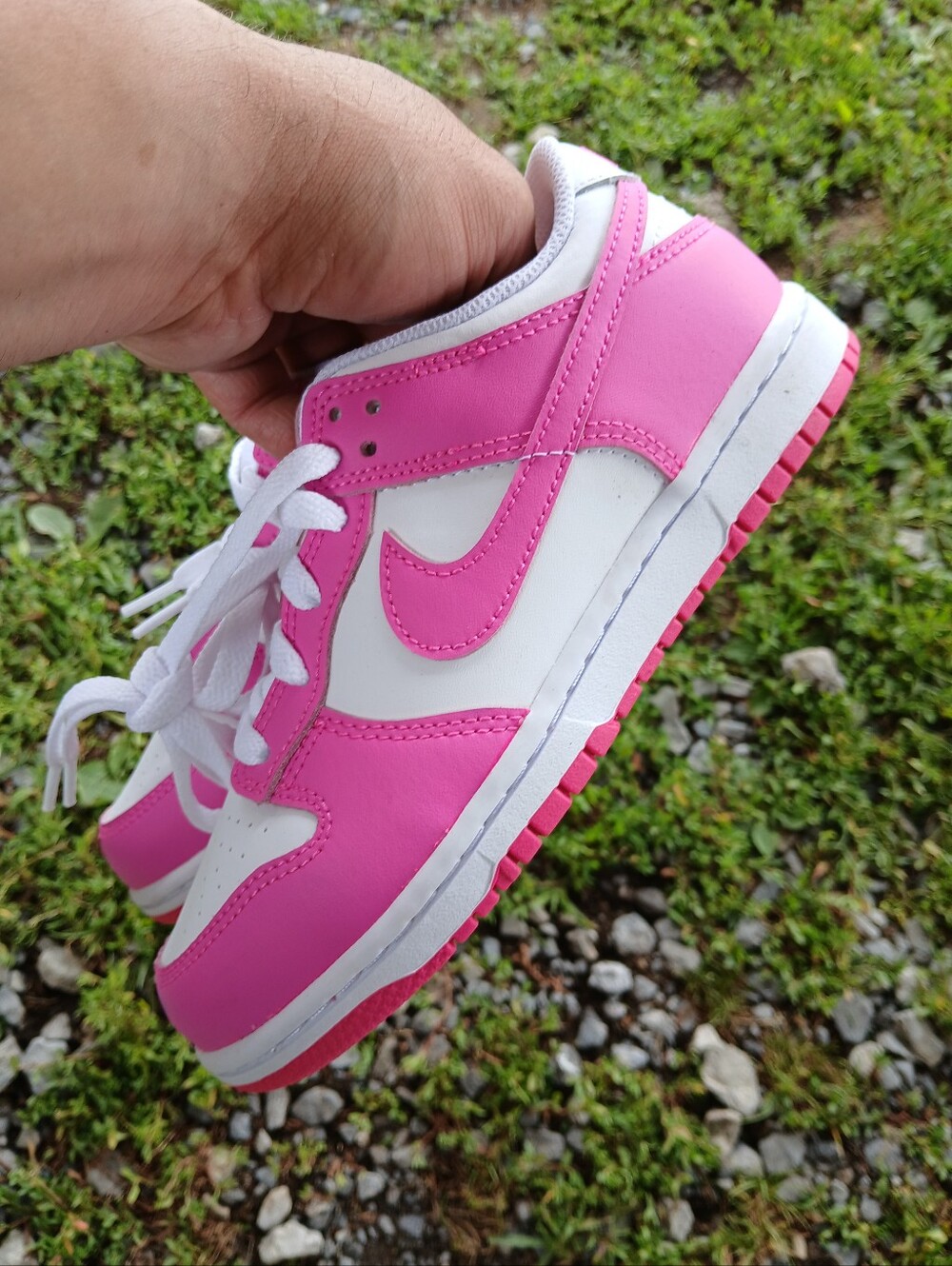Nike Dunk Low Streetwear/Lifestyle Athletic Shoes Size 2 Youth for Girls - Picture 5 of 8